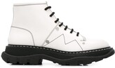 Thumbnail for your product : Alexander McQueen Lace-Up Combat Boots