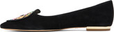 Thumbnail for your product : Sophia Webster Black Butterfly Ballerina Flats