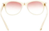 Thumbnail for your product : Balmain Logo-Embellished Oversize Sunglasses
