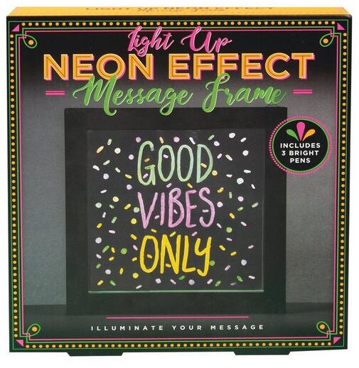 Fizz Light Up Neon Effect Message Frame ShopStyle Kids' Nursery, Clothes and Toys