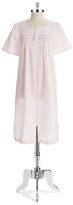 Thumbnail for your product : Miss Elaine Zip Front Nightgown