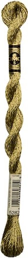 DMC Metallic Pearl Floss in Gold