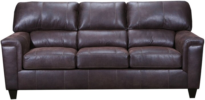 Silverlake Moa Faux Leather Queen, Faux Leather Queen Sleeper Sofa