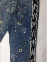Thumbnail for your product : Paul & Joe Blue Cotton Jeans