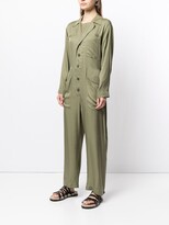 Thumbnail for your product : Equipment Almira button-front jumpsuit