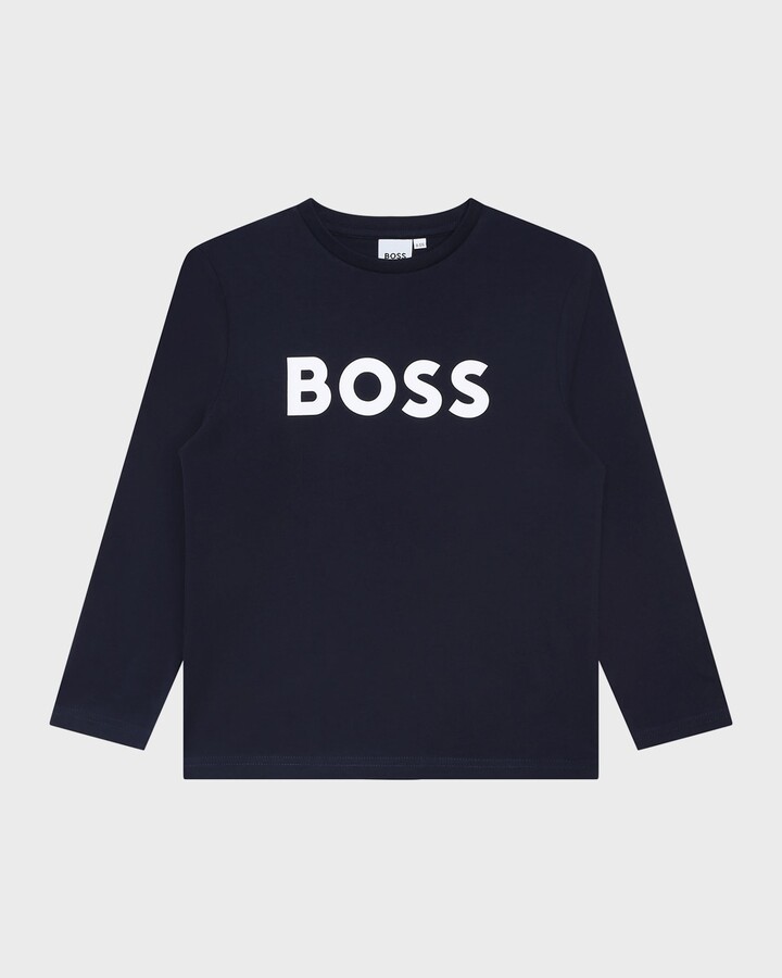 HUGO BOSS Boy's Classic Logo-Print T-Shirt, Size 6-12