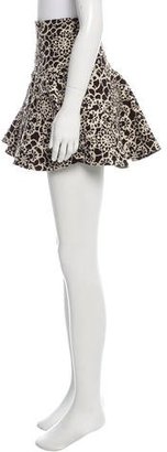 Thakoon Wool-Blend Mini Skirt