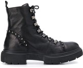 Thumbnail for your product : Tosca Stud Embellished Biker Boots