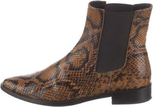 freda salvador snakeskin boot