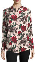Thumbnail for your product : Equipment Signature Multi Floral-Print Blouse