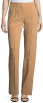 Thumbnail for your product : Diane von Furstenberg Pleated-Front Wide-Leg Crepe Pants