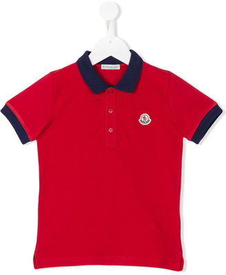 Moncler Kids classic logo polo shirt