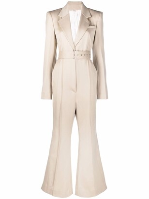 Peter Do Belted Tailored Jumpsuit