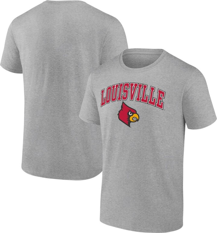 Fanatics Men's Branded Steel Louisville Cardinals Campus T-shirt - ShopStyle