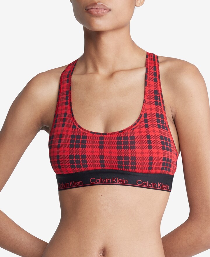 Calvin Klein Women's Red Bras on Sale | ShopStyle
