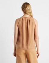 Thumbnail for your product : Club Monaco Sleeveless Pleat Neck Top