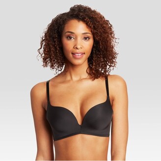 Maidenform Women's One Fab Fit Extra Coverage T-Back T-Shirt Bra - 7112 32C  Latte Lift