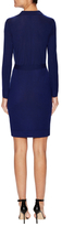 Thumbnail for your product : Armani Collezioni Jersey Belted Above The Knee Dress