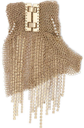 Lanvin Gold-tone Crystal Glove
