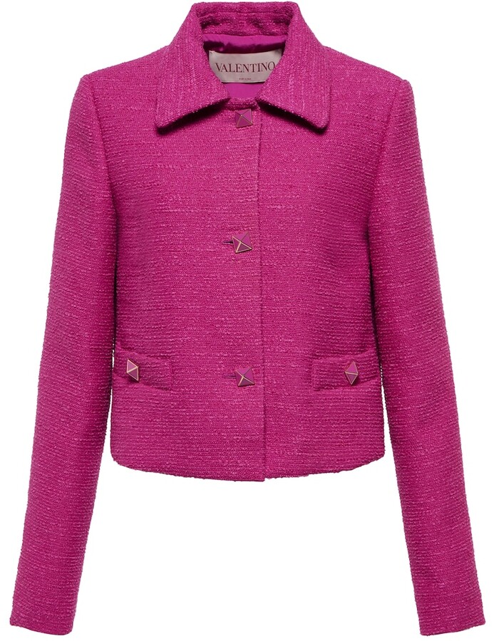 Valentino Tweed Jacket | Shop The Largest Collection | ShopStyle