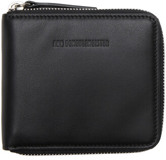 Ann Demeulemeester Leather Small Zipped Wallet