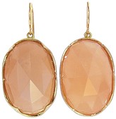 Thumbnail for your product : Irene Neuwirth Oval Rose Cut Peach Moonstone Earrings