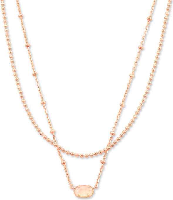 Amazon.com: Kendra Scott Lindsay Multi Strand Necklace in 14k Gold-Plated  Brass, Fashion Jewelry for Women, White Pearl : Clothing, Shoes & Jewelry