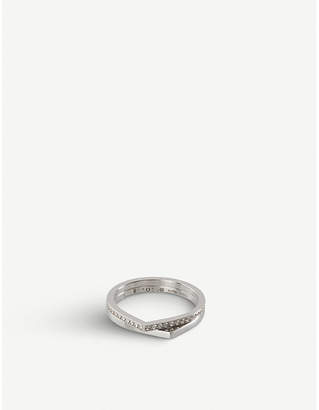 Repossi Antifer 18ct white-gold and diamond ring