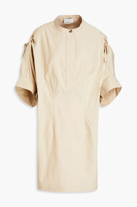 3.1 Phillip Lim Knotted cotton-blend ottoman dress