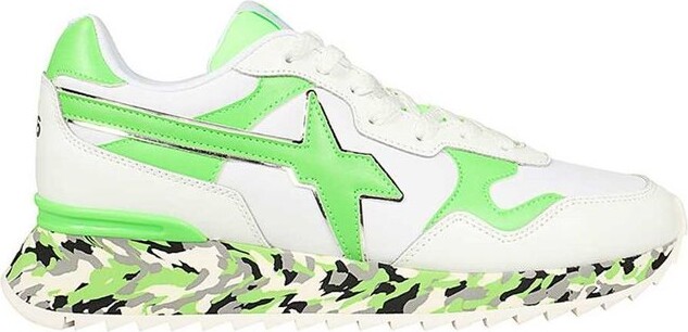 W6yz Just Say Wizz Camouflage Sole Low-Tops