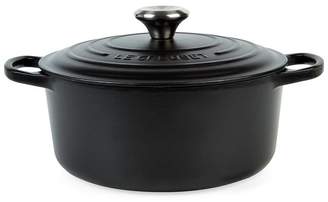 Le Creuset Satin Black Round Casserole Dish (24cm)
