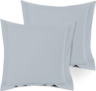 A1 Home Collections LLC Solid Color 100% Cotton Sham