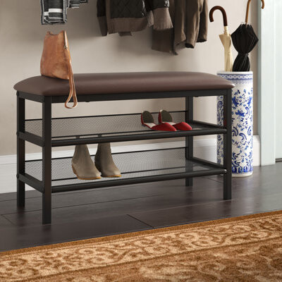 Appell Bench with Shoes Rack