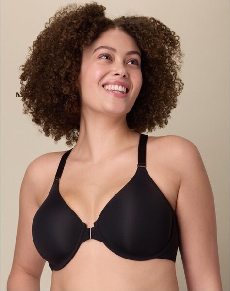 Playtex PlaytexFull-CoverageRacerbackBra,Moisture-WickingDressedInBlack38DDD