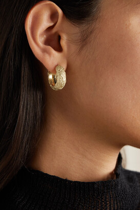 COMPLETEDWORKS Gold-plated Hoop Earrings - One size