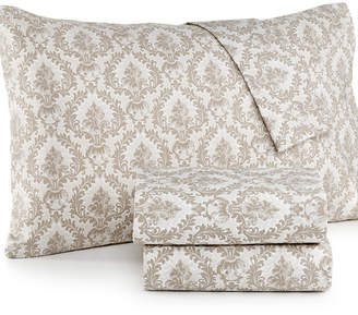 Jessica Sanders CLOSEOUT! Printed Full 4-Pc Sheet Set, 220 Thread Count, Created for Macy's
