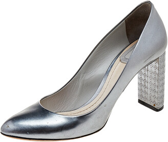 Grey Patent Heels | Shop the world's largest collection of fashion |  ShopStyle UK