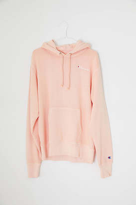 Champion vintage wash oversized hoodie Clearance