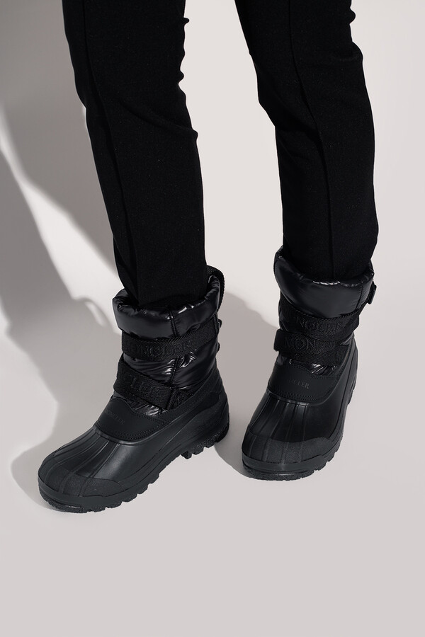 Moncler 'Summus Belt' Snow Boots Women's Black - ShopStyle