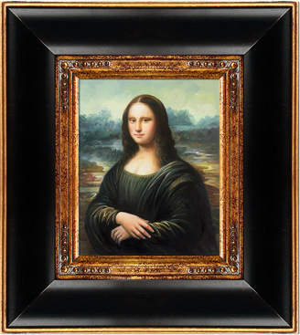 Leonardo Overstock Art Mona Lisa by Da Vinci (Framed Canvas)