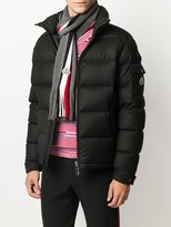 Thumbnail for your product : Moncler RWB stripe fringed scarf
