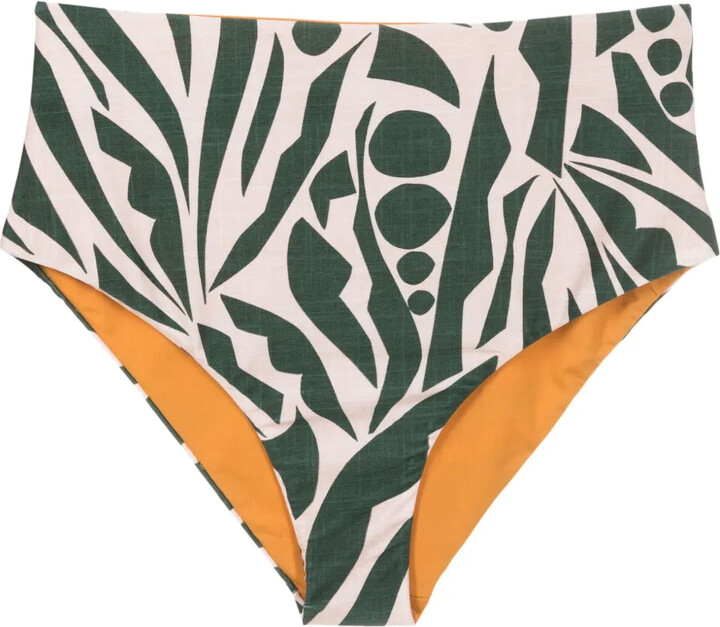 Lygia & Nanny Violeta high-waist bikini bottom