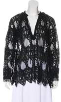 Thumbnail for your product : Zadig & Voltaire Mesh Embroidered Blouse