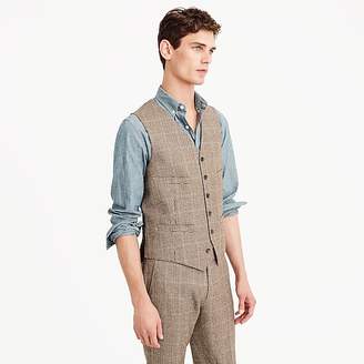 J.Crew Paul FeigTM for suit vest in check