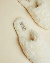 Thumbnail for your product : Ted Baker PHLUFY Faux fur mule slippers