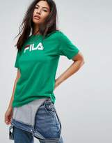 Thumbnail for your product : Fila Oversized Boyfriend T-Shirt With Chest Logo