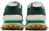 Thumbnail for your product : Lanvin Green & Gray Bumper Low-Top Sneakers