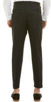 Thumbnail for your product : Vince Drop Crotch Silk & Linen-Blend Trouser