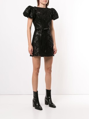The Vampire's Wife Scoop Dog lace mini dress