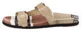 Thumbnail for your product : Pedro Garcia Arielle Suede Slides w/ Tags Brown